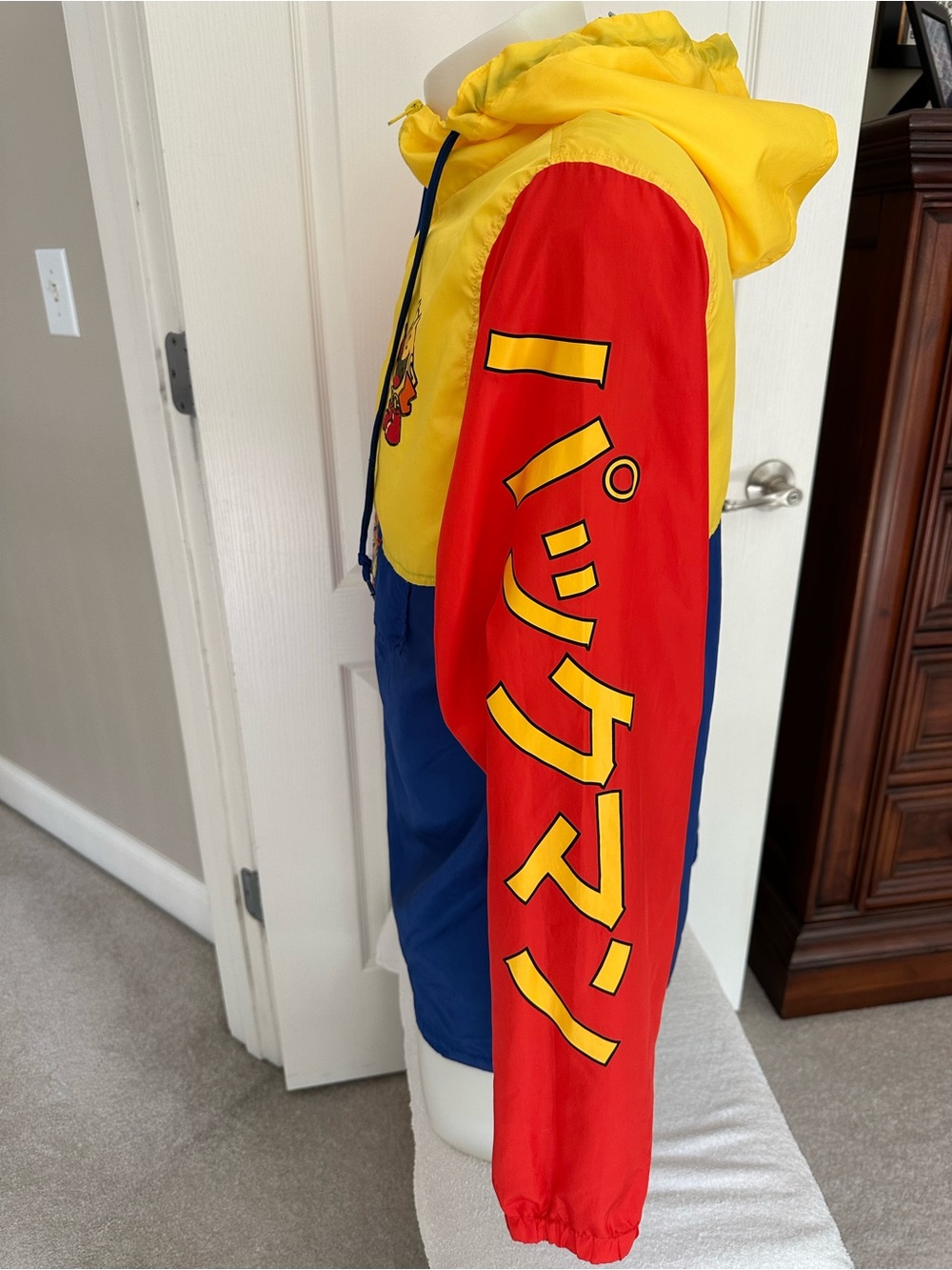 Pac-Man Windbreaker Jacket - Picture 3 of 12